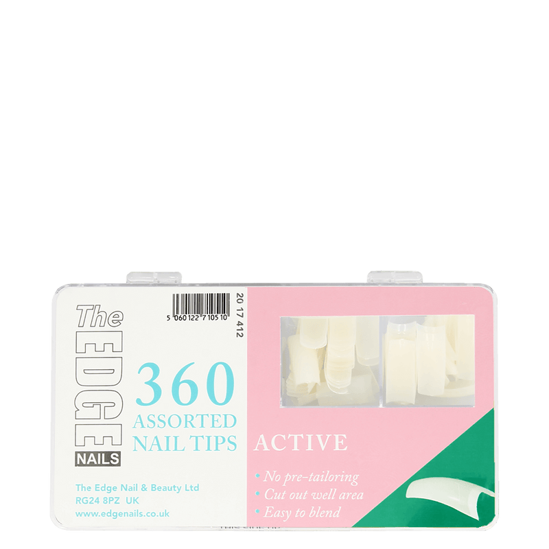 Active Assorted Nail Tips 360 Pack