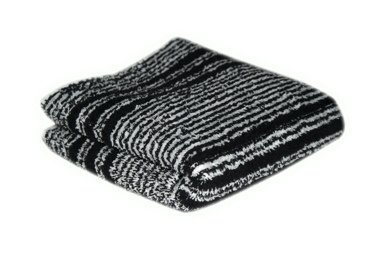 Black & White Towels 12 Pack