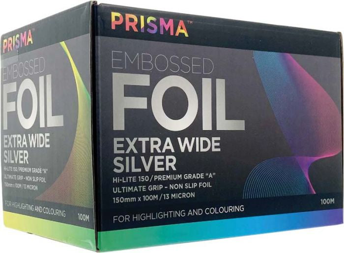 Framar Back in Black Embossed Roll Aluminum Foil, Hair Foils For  Highlighting - Medium 320 ft