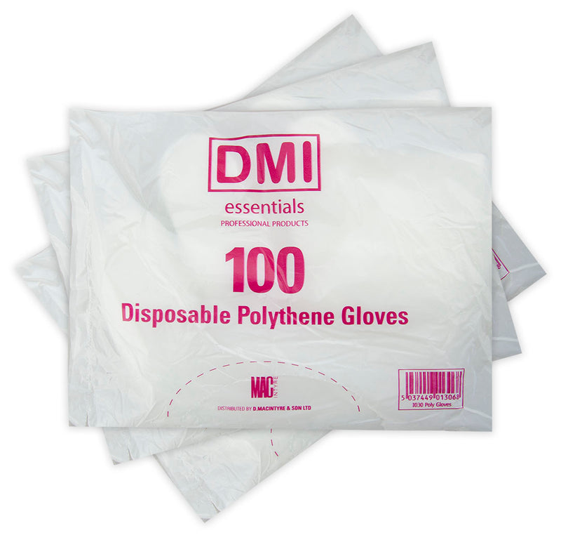 Disposable Poly Gloves 100 Pack