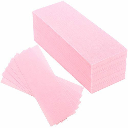 Pink Paper Waxing Strips 100 Pack