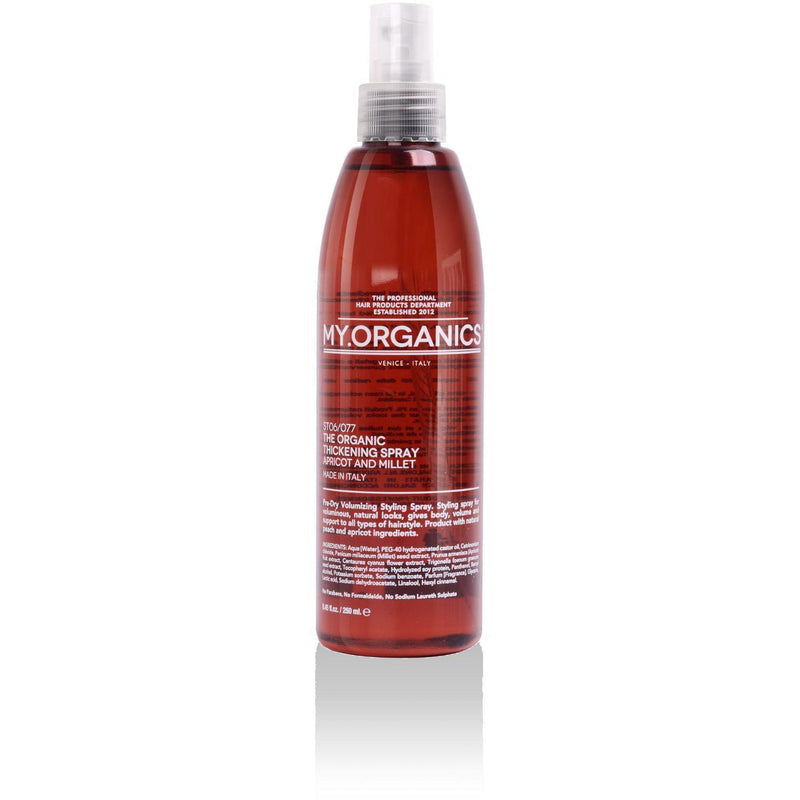 The Organic Thickening Volumizing Spray Apricot and Millet 250ml