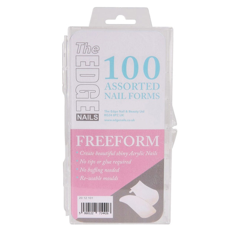 Freeform Assorted Nail Tips 100 Pack