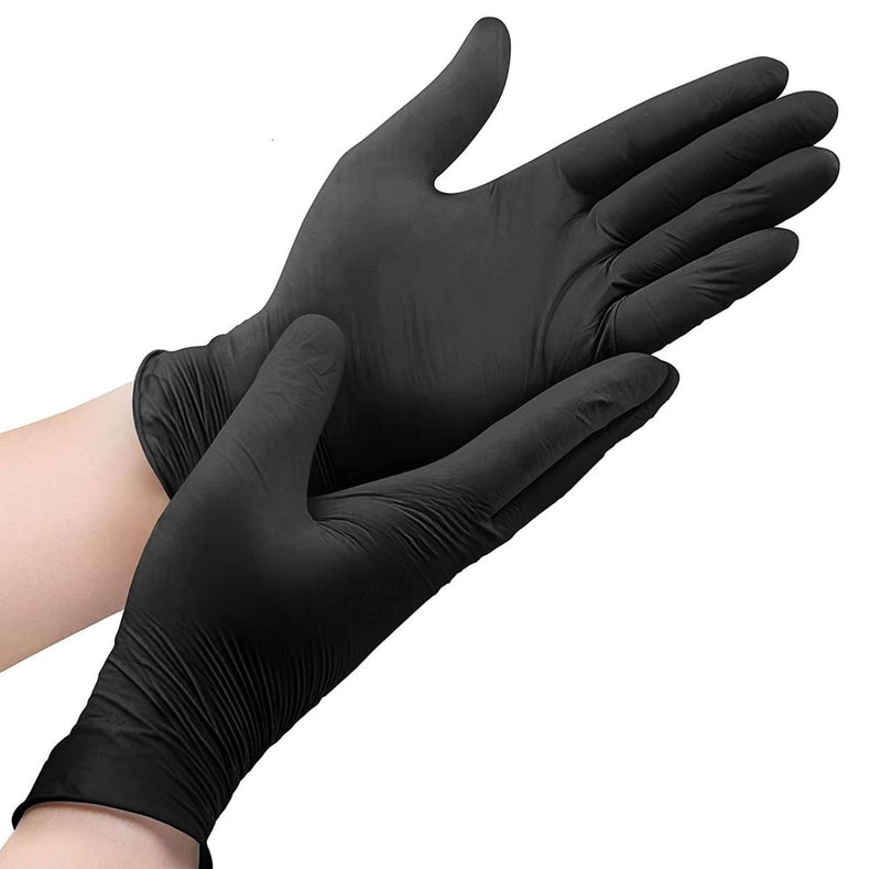 Protective Gloves Medium Black 100 Pack