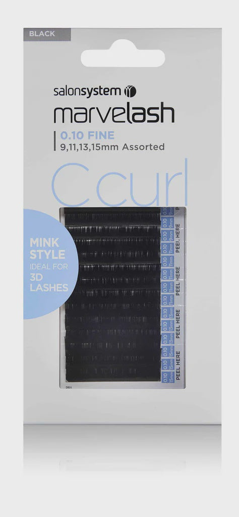 Marvelash C Curl Lashes 0.10 Assorted 9-15mm