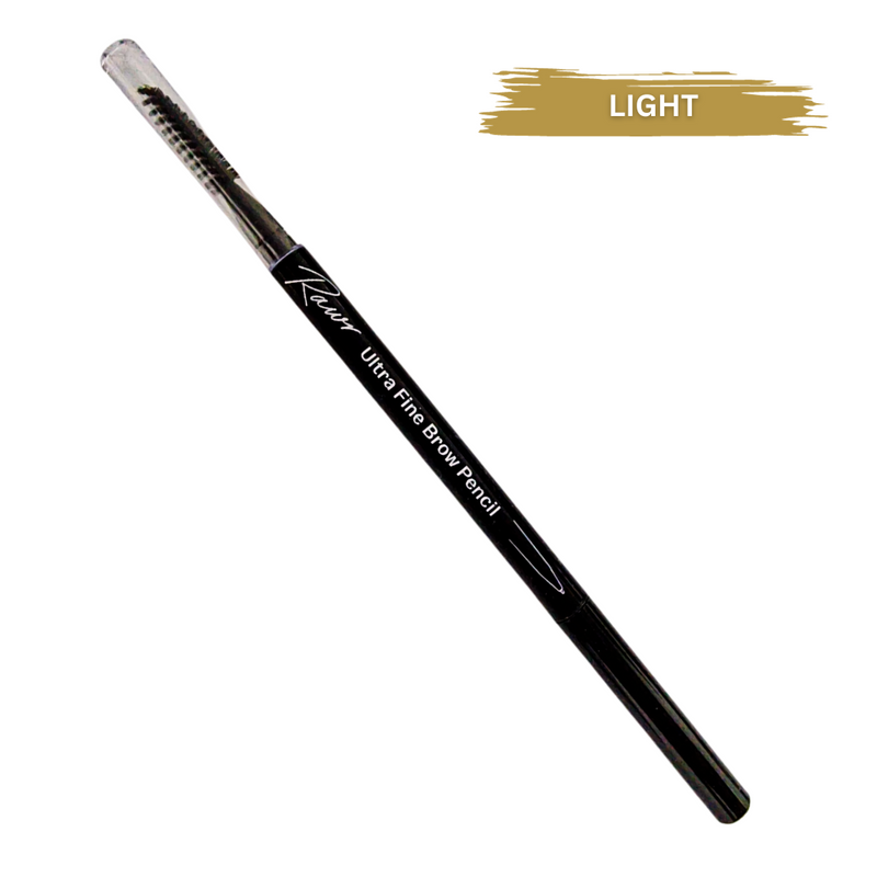 Ultra Fine Brow Pencil & Brush Duo - Light