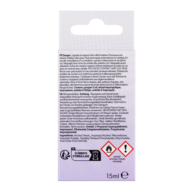 Individual Lash Adhesive Clear 15ml