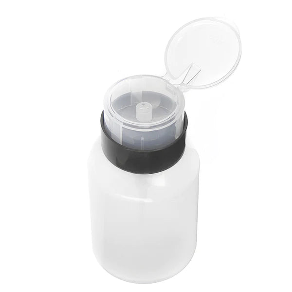 Push Down Pump Bottle Dispenser Black
