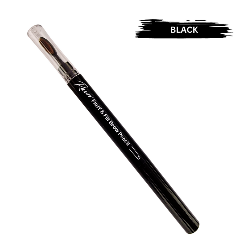 Fluff and Fill Brow Pencil - Black