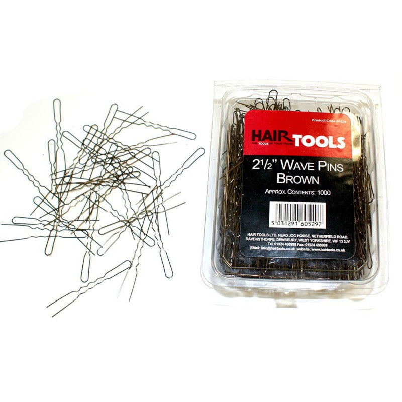 2.5" Waved Pins 1000 Pack