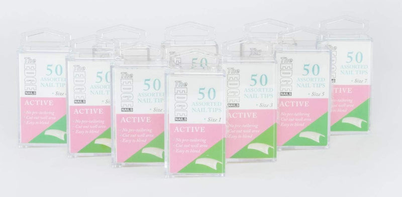 Active Assorted Nail Tips 50 Pack