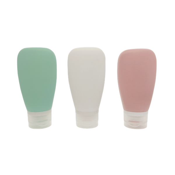 Rawr Silicone Travel Bottle Set 3 Pack