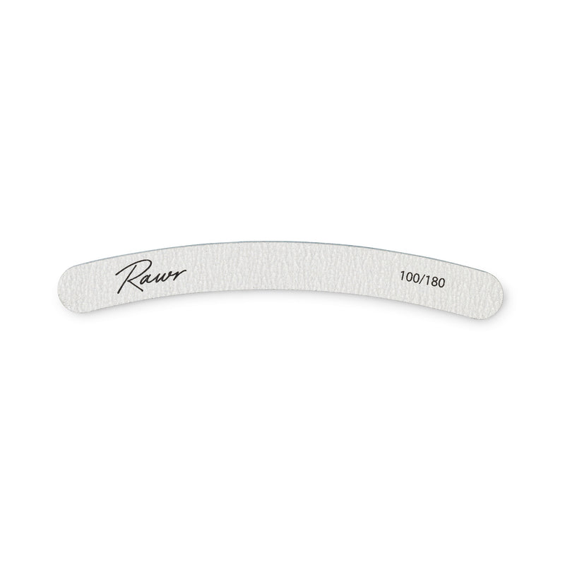 Rawr Professional Boomerang Nail File 100/180 Grit