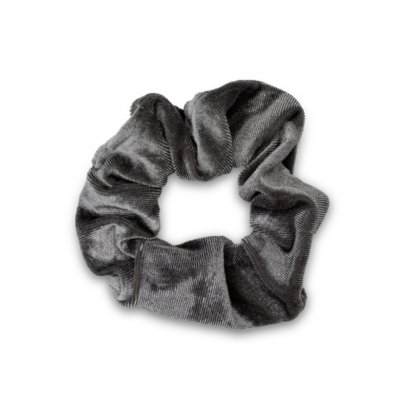 Rawr Velvet Scrunchie - Grey