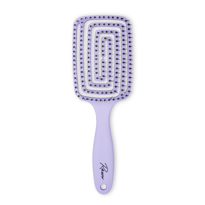 Rawr Maze Hair Brush - Purple