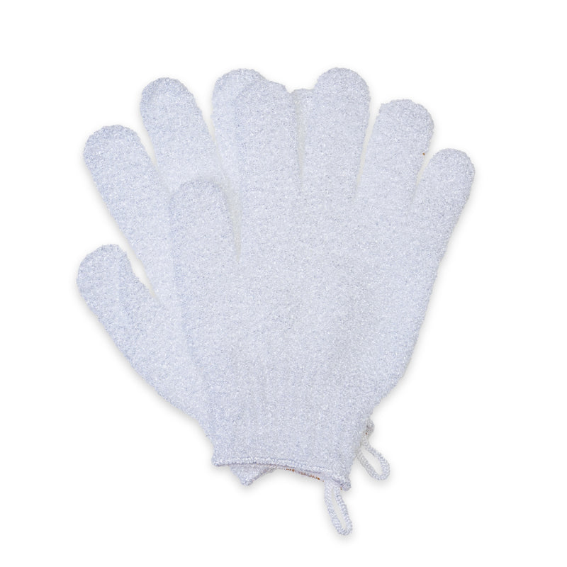 Rawr Exfoliating Gloves White