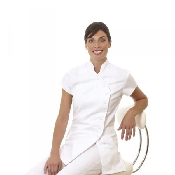 Deo Mandarin Tunic White