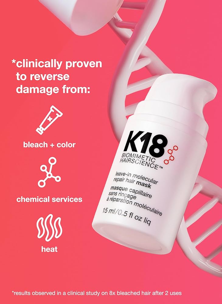 K18 Leave-in Molecular Repair Hair Mask 15ml