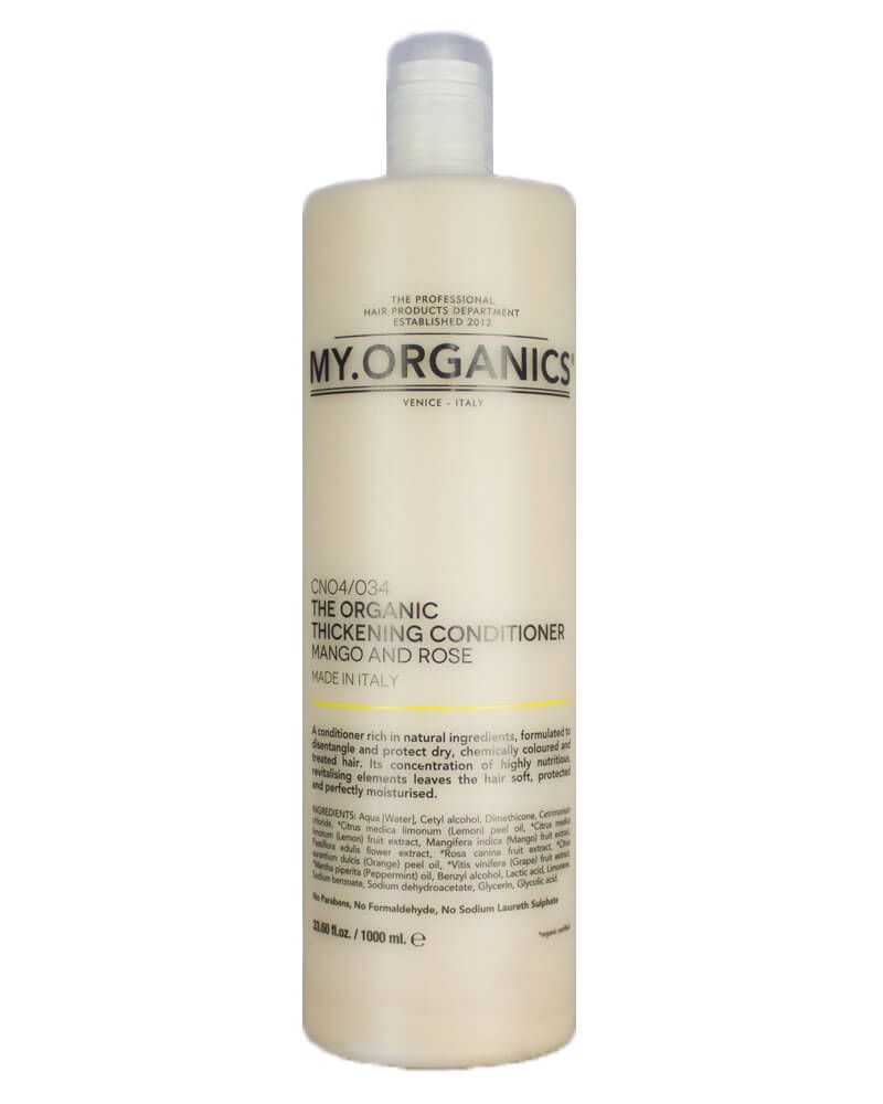 The Organic Thickening Conditioner Mango and Rose 1000ml
