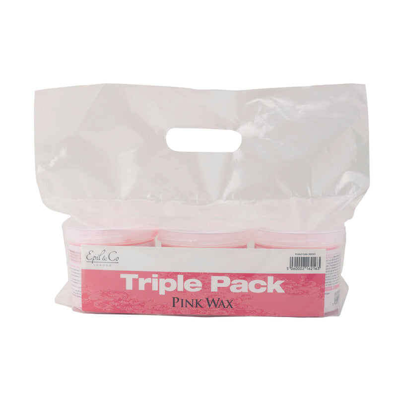 Creme Pink Wax (3 for 2 Pack)