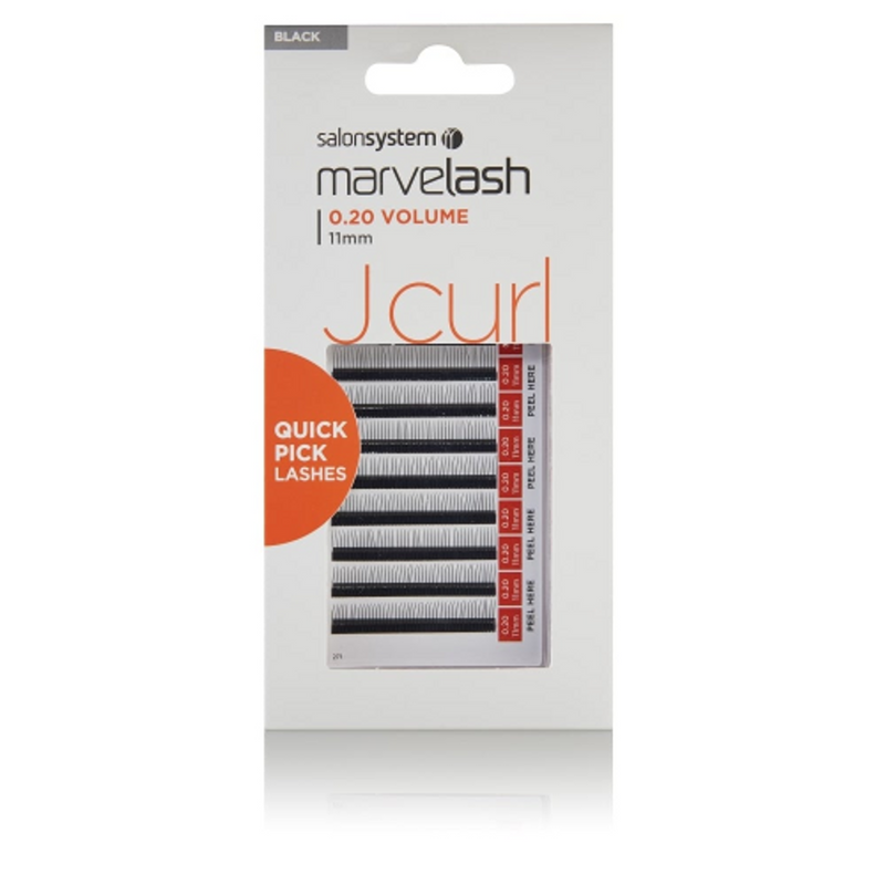 Marvelash J Curl Quick Pick Volume Lashes 0.20 - 11mm
