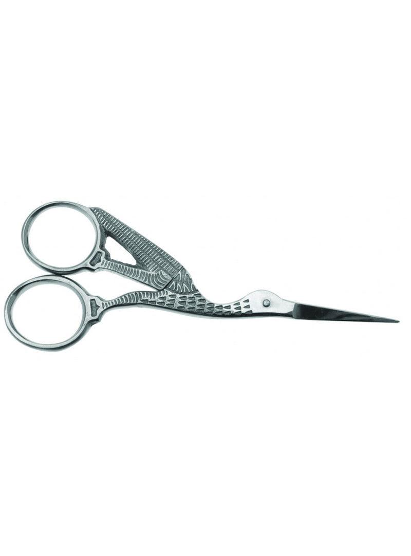 Stork Scissors Silver