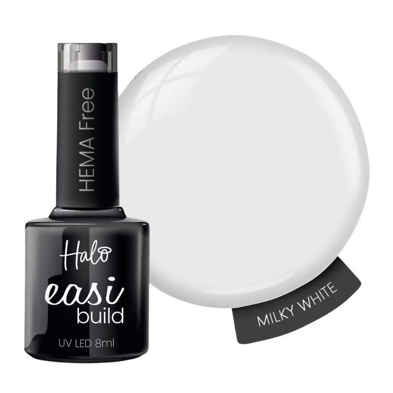 Halo EasiBuild Gel Hema Free - Milky White 8ml