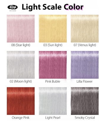 Lisap Light Scale Hair Color Cream Toner 100ml