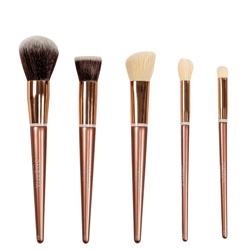 Omorfia 60 Second Dry Time Make-up Brushes Set of 5