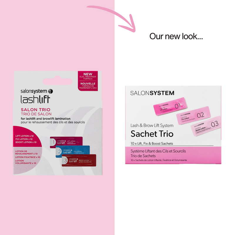 Lash & Brow Lift Trio Sachet  Kit