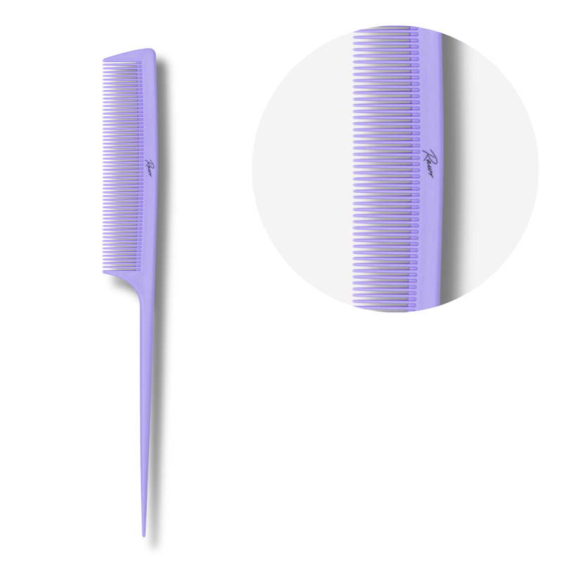 Rawr Plastic Tail Comb - Purple