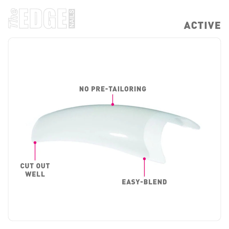 Active Assorted  Nail Tips 100 Pack