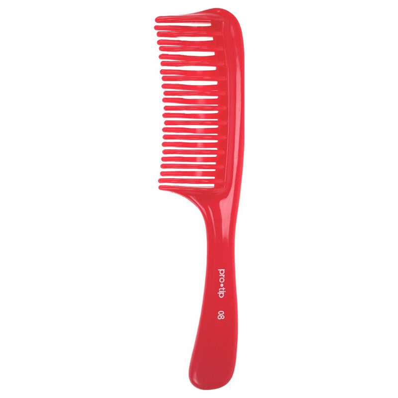 Pro-Tip De-Tangler Comb 08 Red