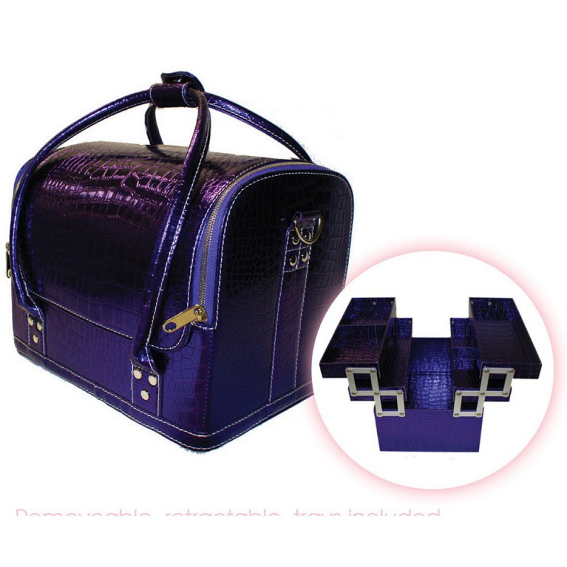 Beauty Tool Case Purple