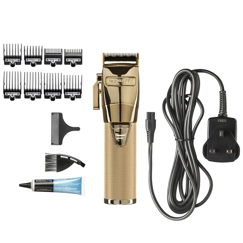 Babyliss Pro Cordless Super Motor Clipper Gold