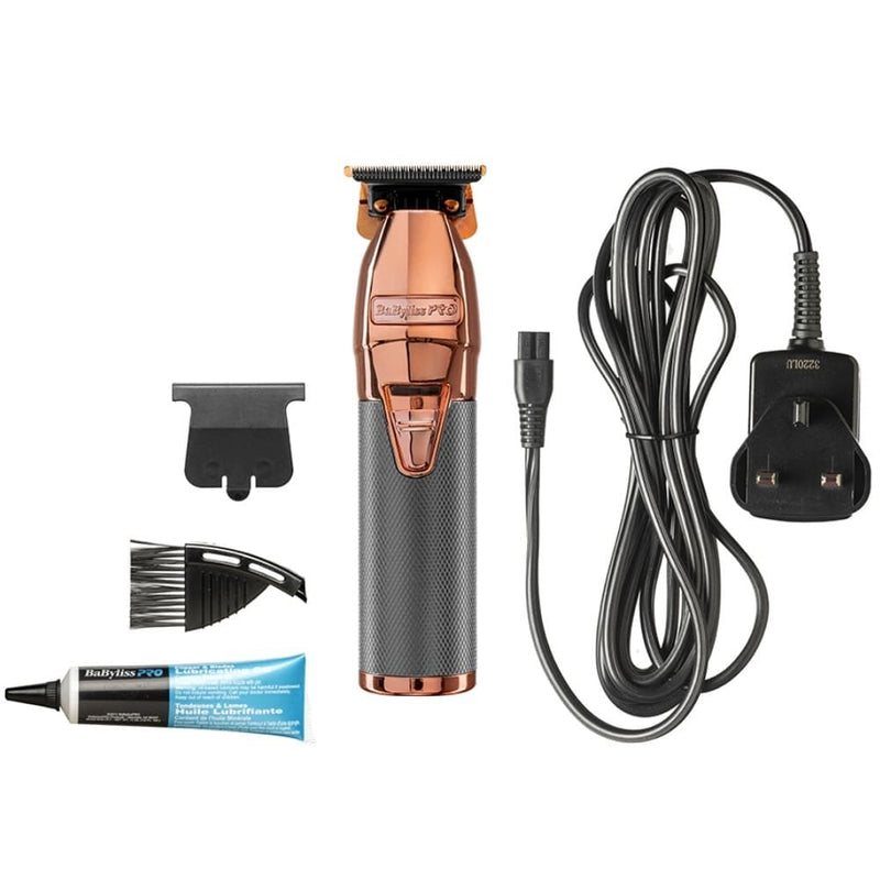 Babyliss Pro Super Motor Skeleton Trimmer Cordless  Rose Gold