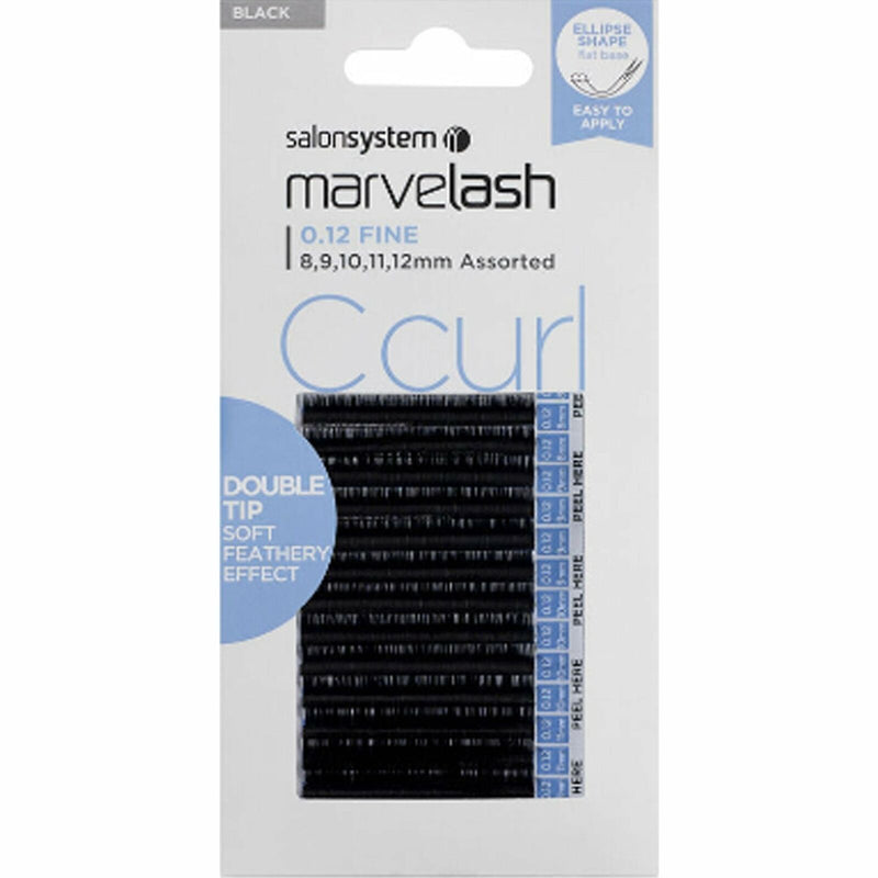 Marvelash C Curl  Lashes 0.12 Assorted 8-12mm