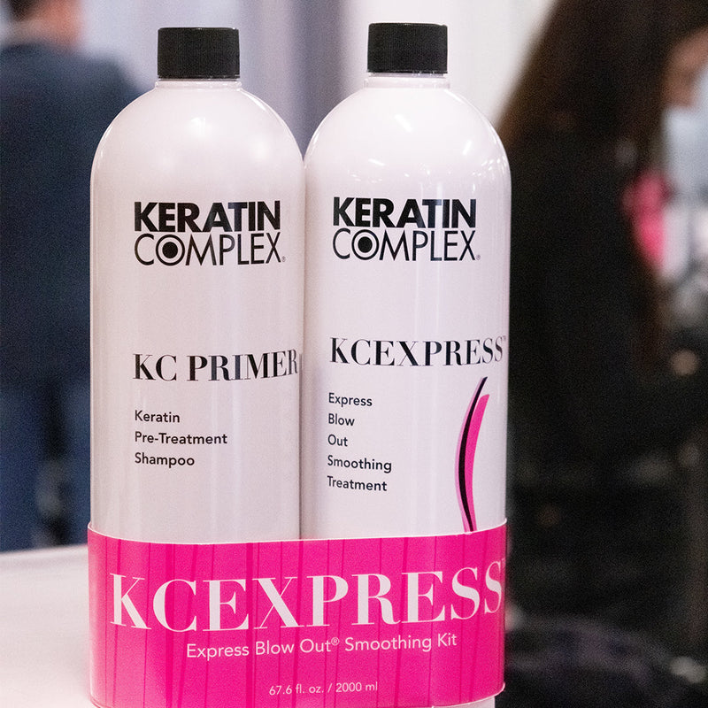 Keratin Complex Express Blow Out Primer Shampoo Duo