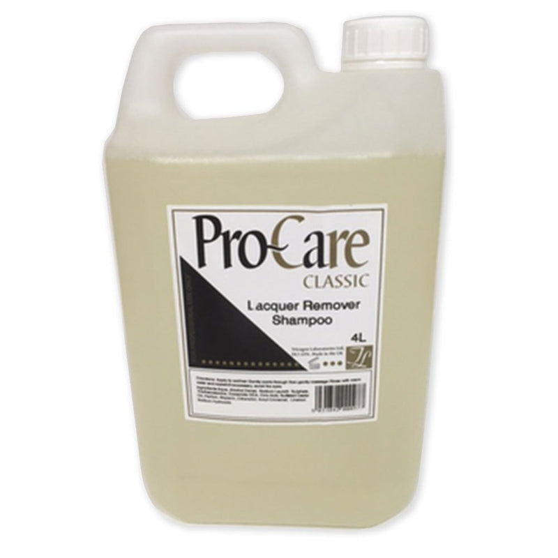 Pro-Care Lacquer Remover Shampoo 4 Litre