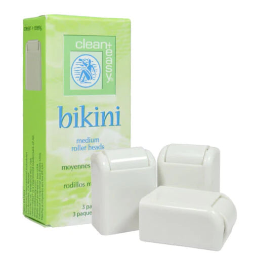 Bikini Medium Roller Heads 3 Pack