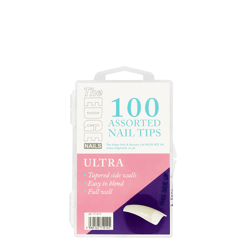 Ultra  Assorted Nail Tips 100 Pack
