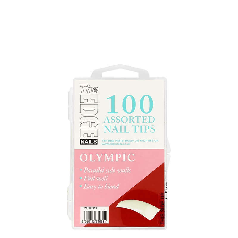 Olympic Assorted Nail Tips 100 Pack