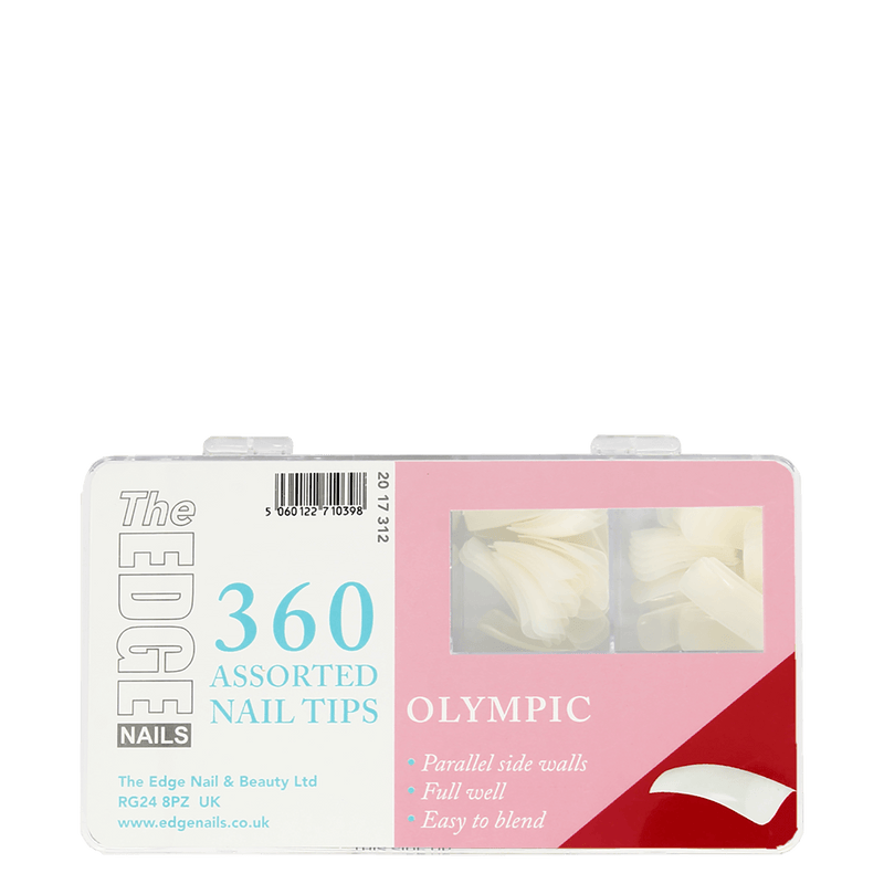 Olympic Assorted Nail Tips 360 Pack