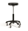 Rollercoaster Round Stool Black