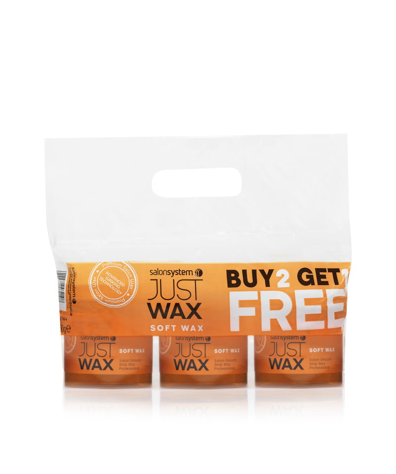 Just Wax Soft Wax Value Pack (3 For 2)
