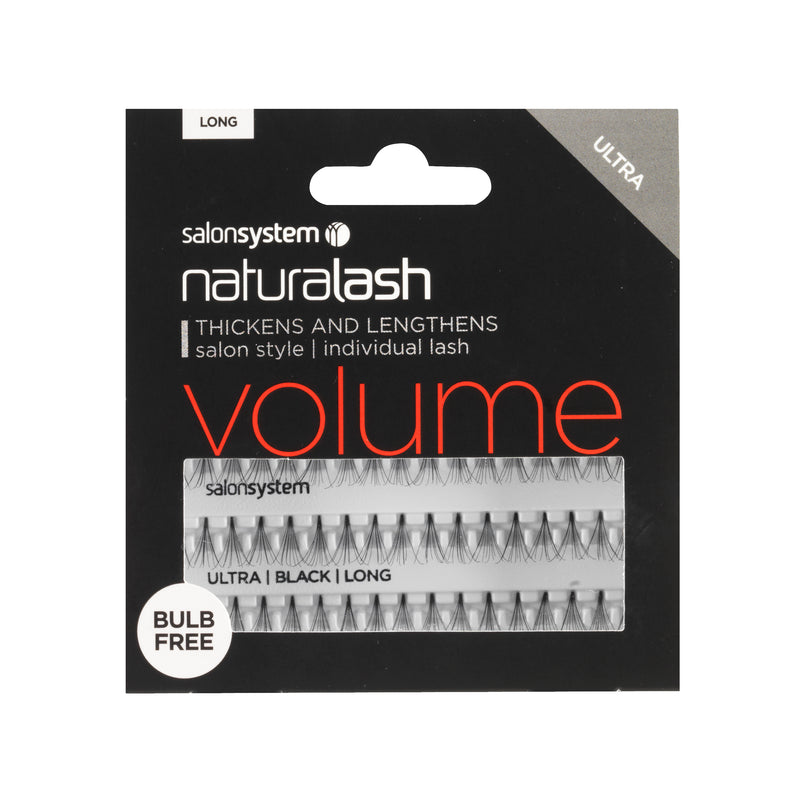 Naturalash Individual Volume Lashes Bulb Free Black
