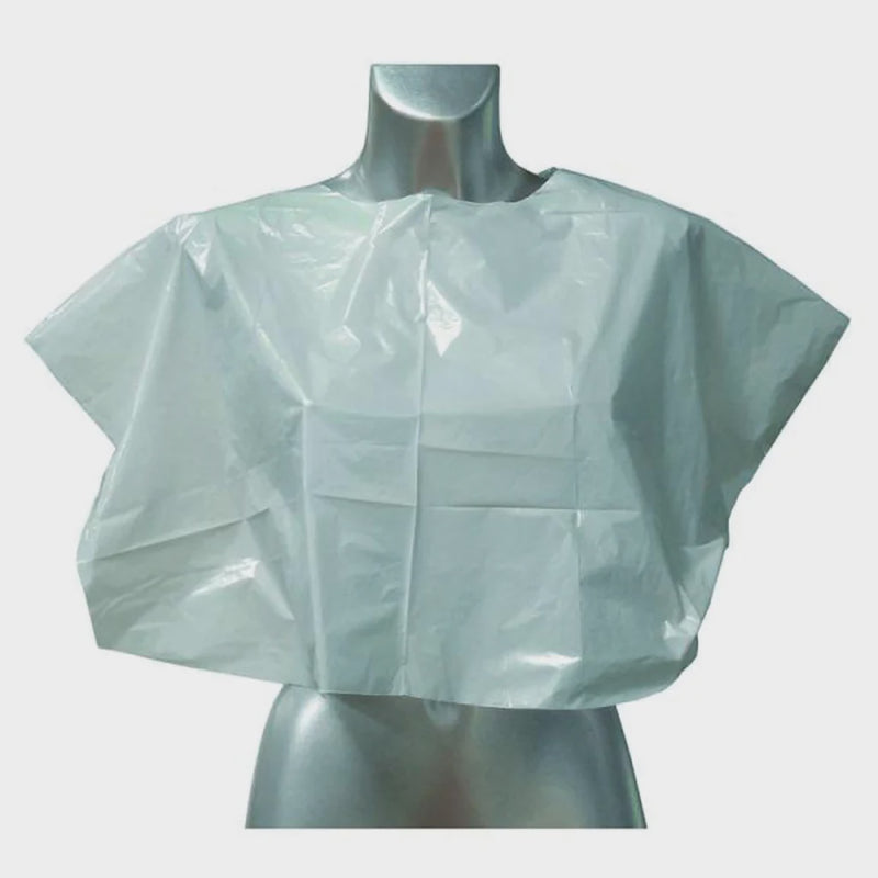 Disposable Shoulder Capes White -100 Pack