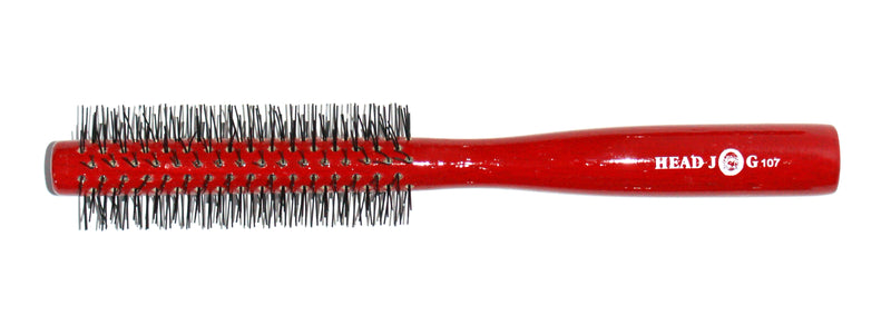 Head Jog 107 Red Lacquer Radial Brush