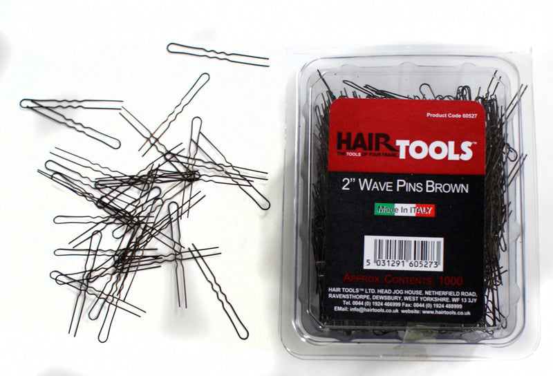 2 Inch Waved Pins 500 Pack