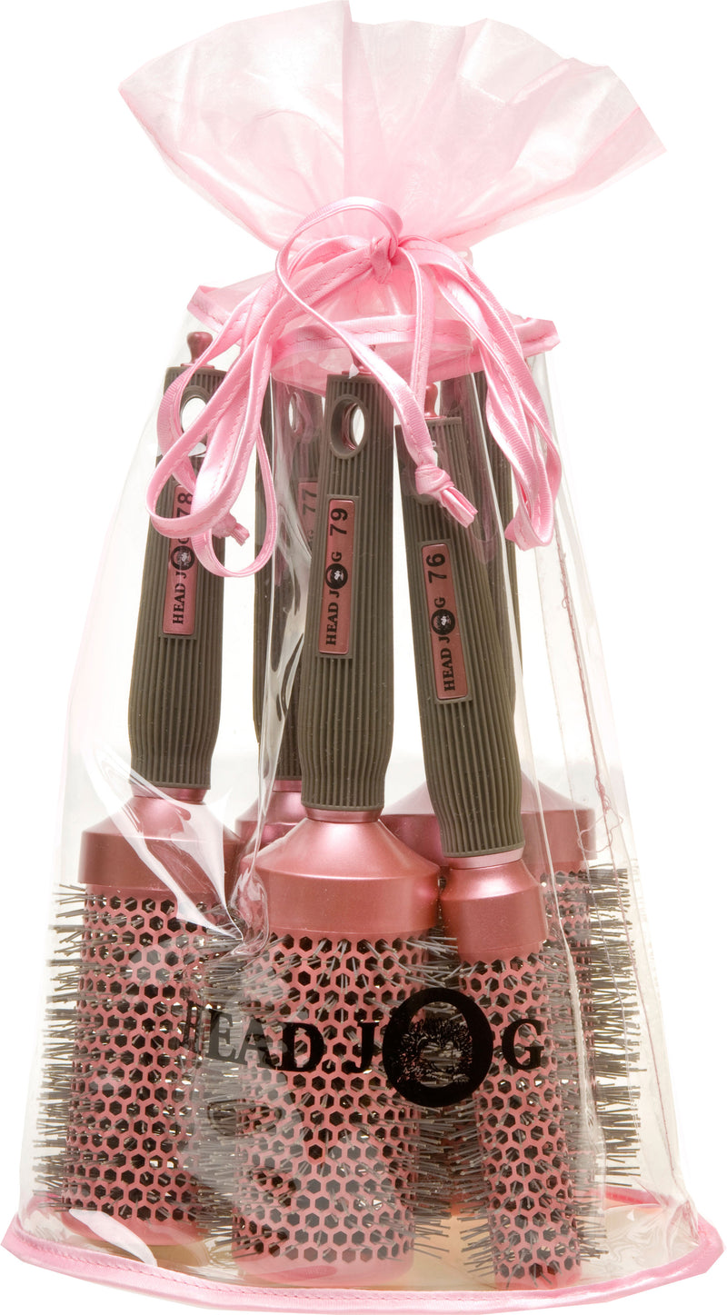Head Jog Oval Pink Brush Set 76-80